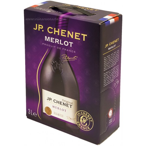 J.P.Chenet Merlot 13% 300cl BIB