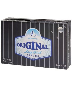 Hartwall Original Long Drink Strong 7,5% 33cl x 24 tölkkiä Hartwall Original Long Drink Strong 7,5% 33cl x 24 tölkkiä