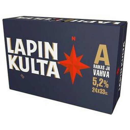 Lapin Kulta 5,2% 33cl x 24 tölkkiä