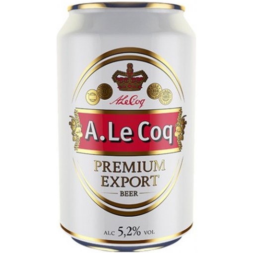 A.Le Coq 5,2% 33cl x 24 tölkkiä