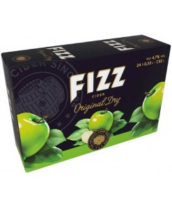 Fizz Original dry Omena siideri 4,7% 33cl x 24 tölkkiä Fizz Original dry Omena siideri 4,7% 33cl x 24 tölkkiä