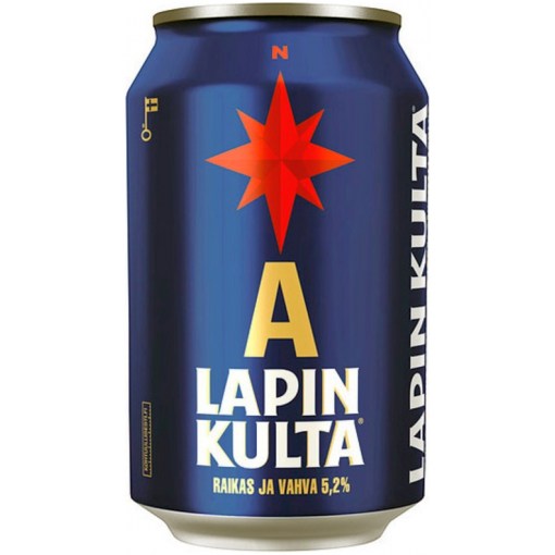 Lapin Kulta 5,2% 33cl x 24 tölkkiä