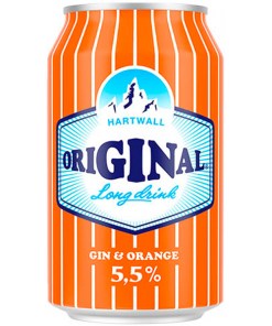 Hartwall Original Appelsiini Lonkero 5,5% 33cl x 24 tölkkiä