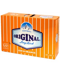 Hartwall Original Appelsiini Lonkero 5,5% 33cl x 24 tölkkiä