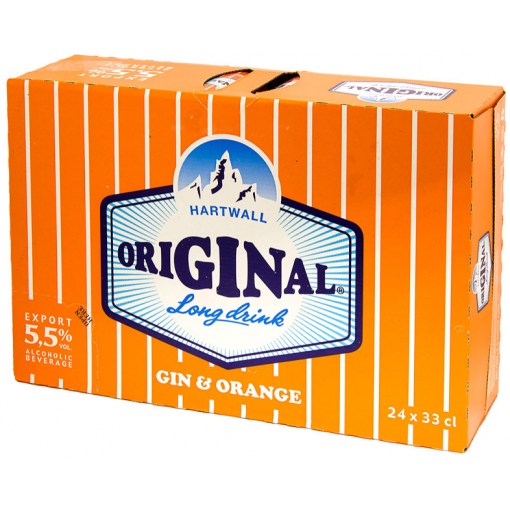 Hartwall Original Appelsiini Lonkero 5,5% 33cl x 24 tölkkiä Hartwall Original Appelsiini Lonkero 5,5% 33cl x 24 tölkkiä