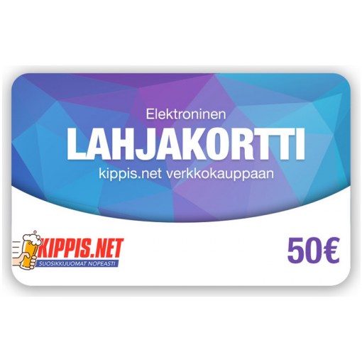 50€ Lahjakortti