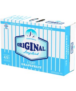 Hartwall Original Long Drink Light Grapefruit 4,5% 24x33cl