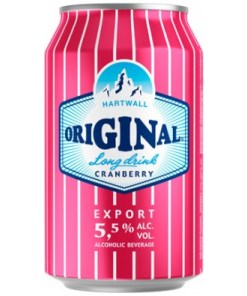 Hartwall Original Long Drink Cranberry 5,5% 24x33cl