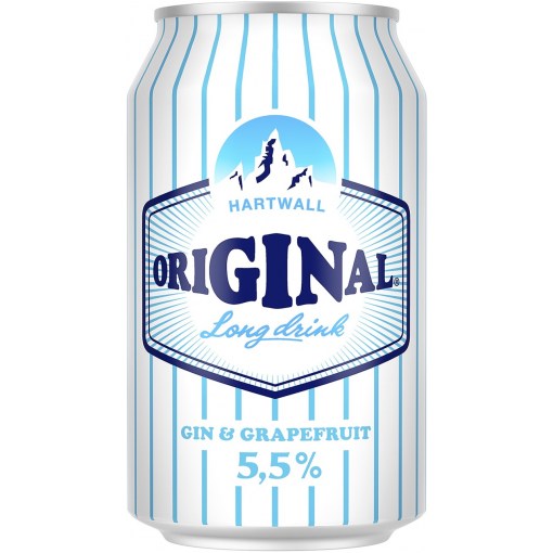 Hartwall Original Long Drink Cranberry 5,5% 24x33cl