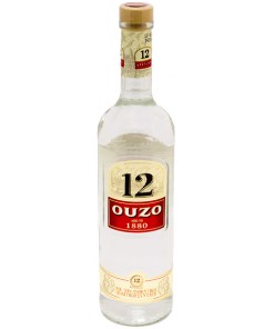 Ouzo 12 38% 70cl