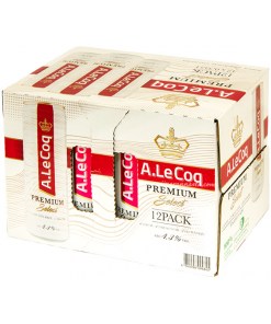 A.Le Coq Premium Select (Gluteiiniton) 4,3% 12x35,5cl A.Le Coq Premium Select (Gluteiiniton) 4,3% 12x35,5cl