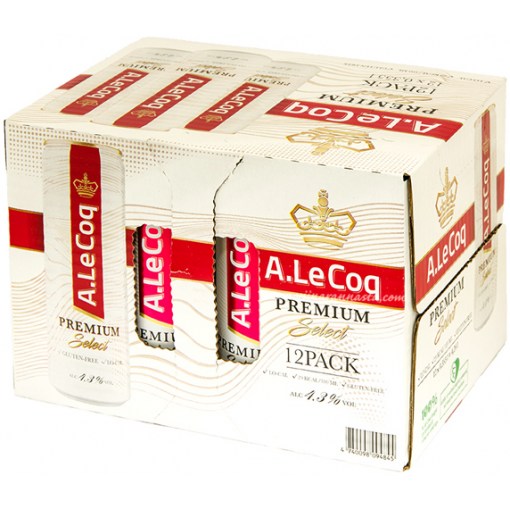 A.Le Coq Premium Select (Gluteiiniton) 4,3% 12x35,5cl