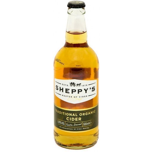 Sheppy's Organic Cider 6,0% 0,5l x12 pulloa