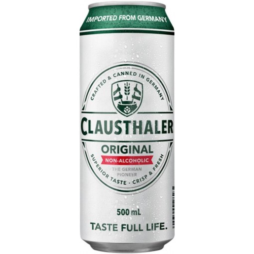Clausthaler Original, 0% 0,5L x24 tölkkiä