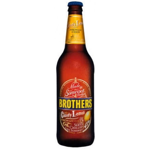 Brothers Cloudy Lemon Premium Cider 4% 0,5l x12 pulloa