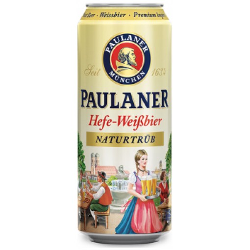 Paulaner Hefe Weisbier 5,5% 0,5l x24 tölkkiä