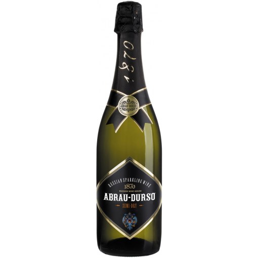 Abrau-Durso Sparkling Wine Semi-Dry, 11,5% 0,75L