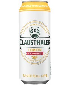 Clausthaler Lemon, 0% 0,5L x24 tölkkiä