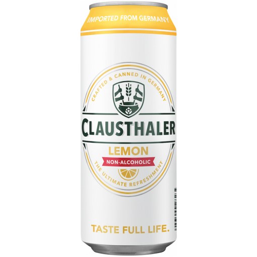 Clausthaler Lemon, 0% 0,5L x24 tölkkiä