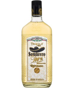 Tequila Sombrero, Reposado, 100% Puro De Agave 38% 0,7L