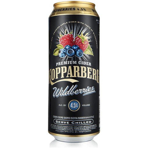 Kopparberg Wildberries Premium Premium Cider 4,5% 0,5l x24 tölkkiä
