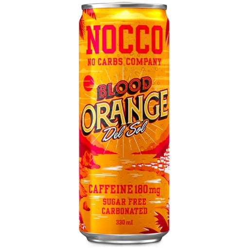 NOCCO Blood Orange Del Sol 33cl x 24 tölkkiä