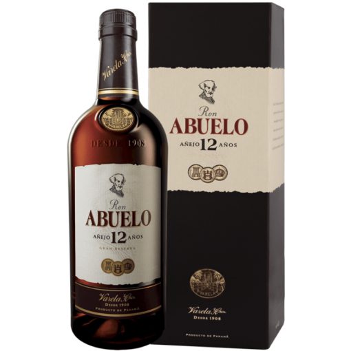 Ron Abuelo Anejo 12 anos Gran Reserva, Panama Laatikossa 40,0% 0,7L