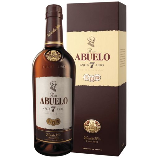 Ron Abuelo Anejo 7 anos Reserva Superior, Panama Laatikossa 40,0% 0,7L