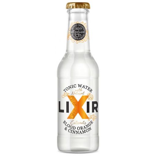 Lixir, Blood Orange&Cinnamon, Tonic Water, Iso-Britannia 0,0% 0,2Lx24