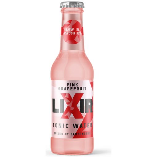 Lixir, Pink Grapefruit, Tonic Water, Iso-Britannia 0,0% 0,2Lx24