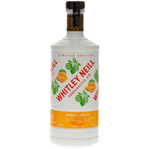 Whitley Neill Handcrafted Gin,  Mango and Lime Gin, Iso-Britannia 43,0% 0,7L