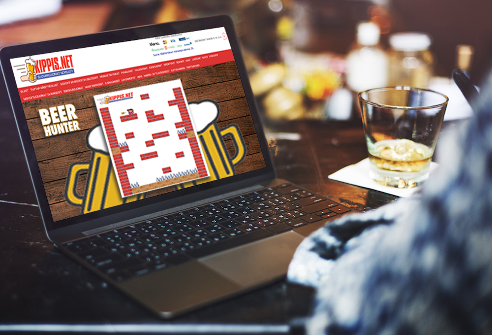 Kippis Beerhunter peli: Löydä tiesi oluttuopin ja salaisen alekoodin luokse