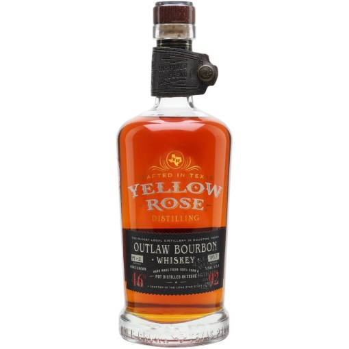 YELLOW ROSE OUTLAW BOURBON WHISKEY 46% 70CL