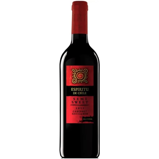 ESPIRITU DE CHILE SEMI SWEET CABERNET SAUVIGN. 75CL 20 12%