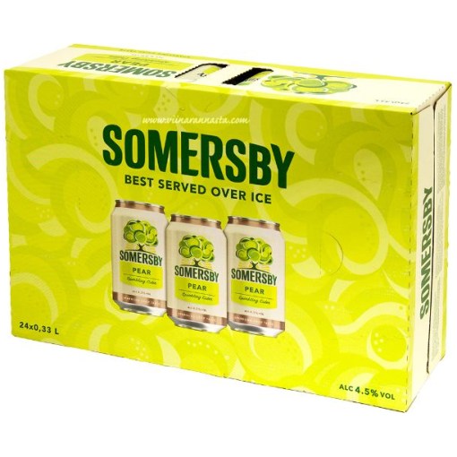 Somersby Pear Cider 4,5% 24x33cl