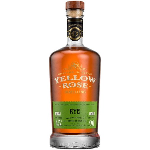 YELLOW ROSE RYE WHISKEY 45% 70CL