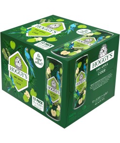 Hoggys Dry Apple 0.355l 4.5% 12-pack