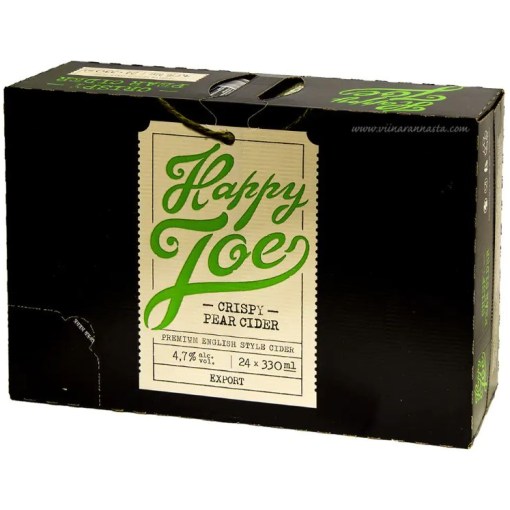 HAPPY JOE PEAR CIDER 4,7% 33clx24