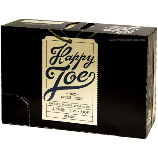 HAPPY JOE DRY APPLE 4,7% 33CLx24