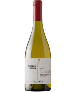 Chardonnay-Viognier-Marsanne-Roussanne, La Vinilla Estate, Signos de Origen, Emiliana, Tšiili, 2017 (organic)  14,5% 0,75L