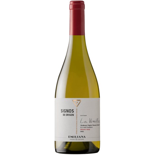 Chardonnay-Viognier-Marsanne-Roussanne, La Vinilla Estate, Signos de Origen, Emiliana, Tšiili, 2017 (organic)  14,5% 0,75L