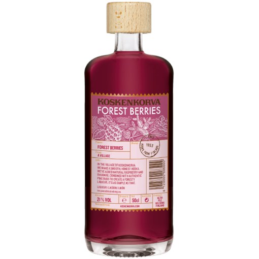 Koskenkorva Liqueur Forest Berries 50CL Bottle 21%