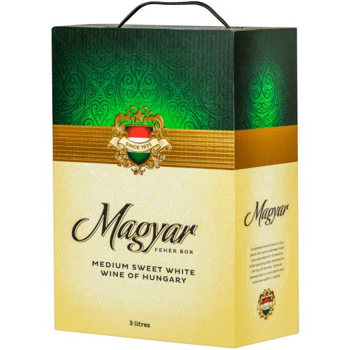 Magyar Feher Bor 3L BIB 11.5%