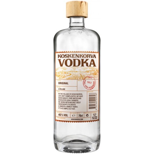 Koskenkorva Vodka 1L Bottle 40%