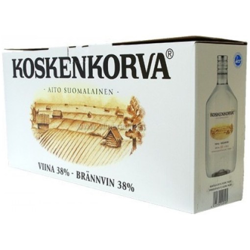 Koskenkorva Viina 50CL PET 10-pack 38%