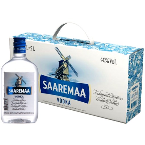 Saaremaa Vodka 50CL PET 10-pack 40%