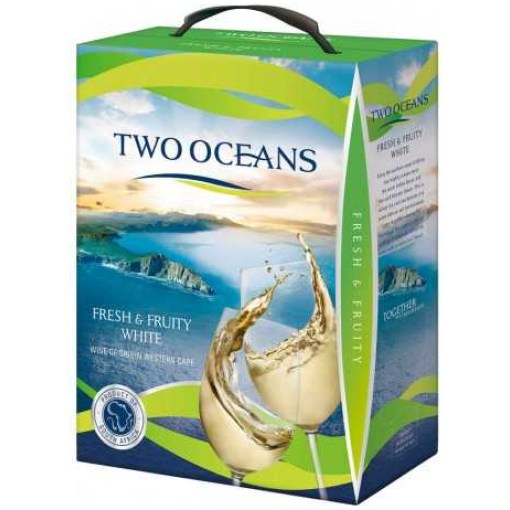 Two Oceans Fresh & Fruity White 3L BIB 12%