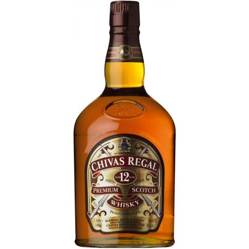 Chivas Regal 12YO Blended Scotch  40% 1L