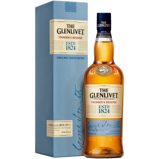 The Glenlivet Founder´s Reserve Single Malt Scotch 40% 0.7L box