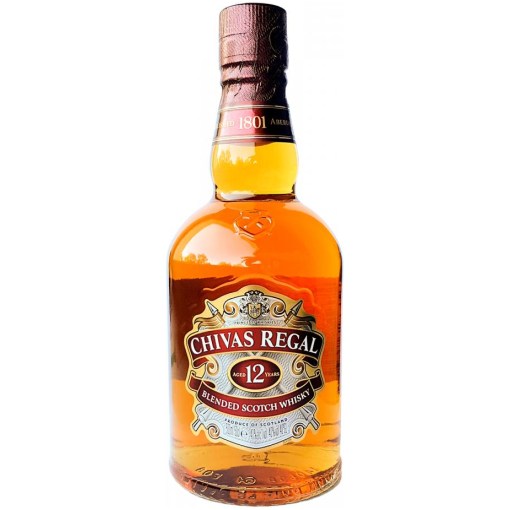 Chivas Regal 12YO Blended Scotch  40% 0.5L